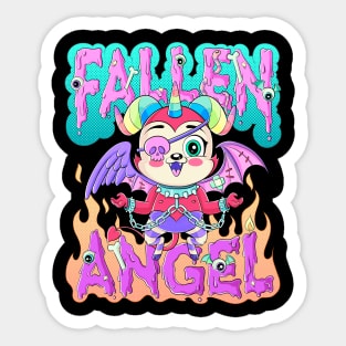 Kawaii Belial Demon The Fallen Angel Pastel Goth Harajuku Sticker